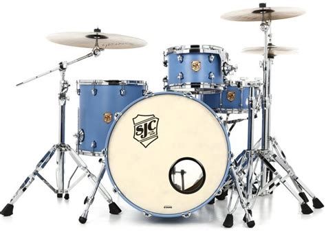 Sjc Custom Drums Tour Series 3 Piece Shell Pack Lavender Ash