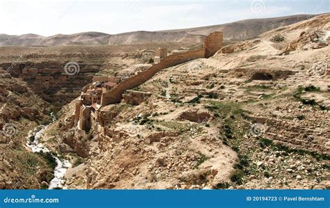 Judean desert stock image. Image of monk, orthodox, cave - 20194723