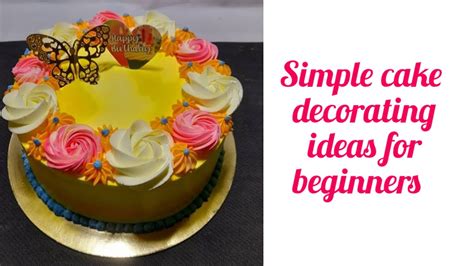 Fancy Cake Decorating Ideas For Beginners Cake Designs Cake Viral Cake Decorations Youtube