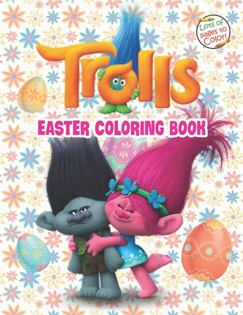 Buy Trõlls Easter Coloring Book 2022 Edition Trõlls Coloring Book