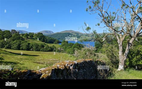 Lake District Landscape Around Ambleside Windemere And Grasmere The