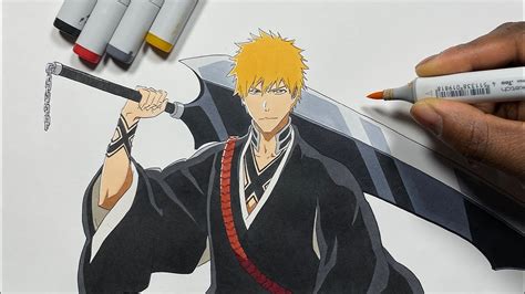 How To Draw Ichigo Kurosaki Bankai