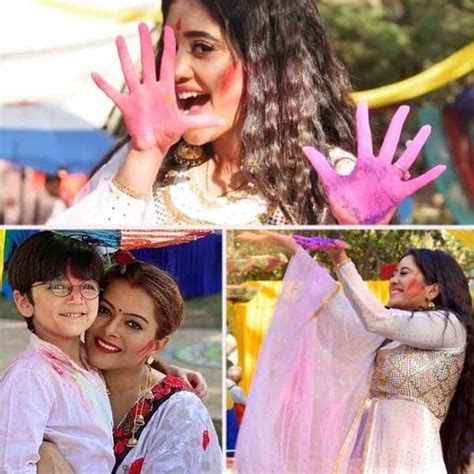 Yeh Rishta Kya Kehlata Hai Shivangi Joshi Mohsin Khan And The Crew