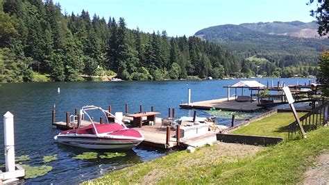 Lake Samish Near The North Lake Samish Road Bridge Whatcom County Washington July 2 2017