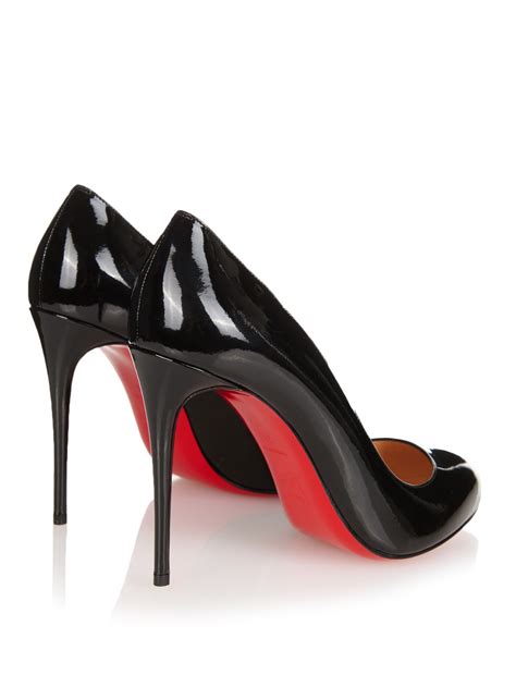 Christian Louboutin Dorissima Leather Pumps In Black Lyst