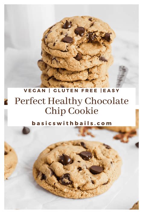 Healthy Gluten Free Vegan Chocolate Chip Cookies Artofit