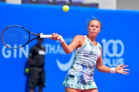 Sunday Jan 29 Round Up Of The Action From The WTA Thailand Open In Hua