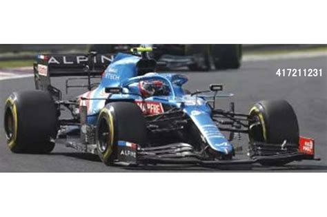 予約 ミニチャンプス 143 アルピーヌ F1チーム A521 ハンガリーgp 2021 Winner Eオコン 417211231