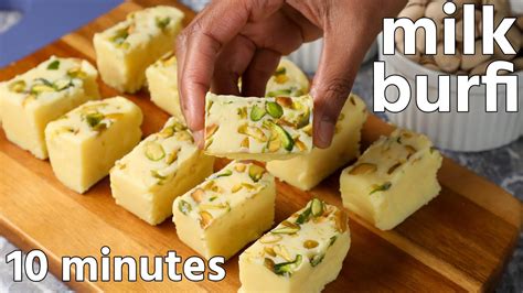 Easy Milk Barfi Recipe Dhoodh Ki Mithai Naram Barfi Recipe Easy