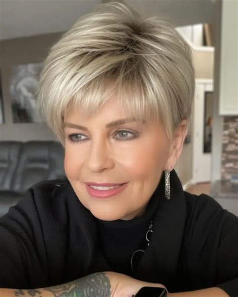 Top 29 Short Hairstyles For Women Over 50 2024 Edition