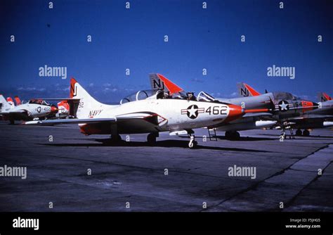 Grumman F9f 8t 147292 Vf 126 Nas Moffett May60 Peter B Lewis Stock