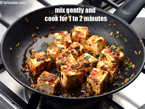 Chilli Garlic Paneer Recipe Pan Fried Chilli Garlic Paneer Quick