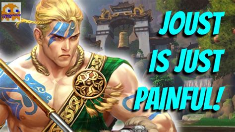 RANKED JOUST IS JUST A PAINFUL MODE SMITE Ranked Joust Cu Chulainn