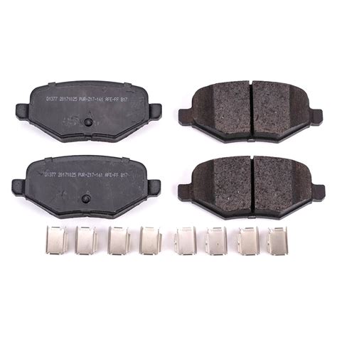 PowerStop 17 1377 Z17 Evolution Plus Ceramic Rear Disc Brake Pads