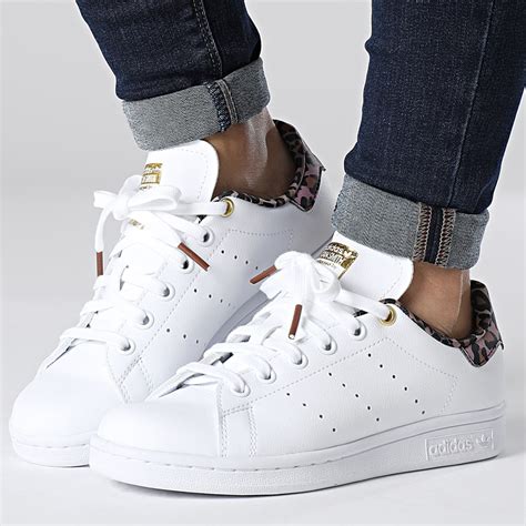 Adidas Originals Baskets Femme Stan Smith GY9543 Footwear White Wild