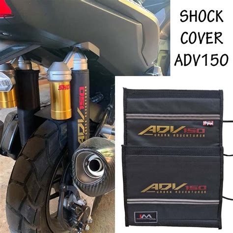 Shock Cover Adv150 Honda Gold 1 Pair By Immortal Motobag Shopee