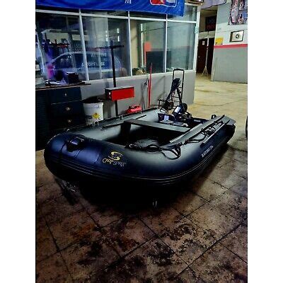 Barco Pneum Tico Carp Spirit Black Boat Wi Ebay