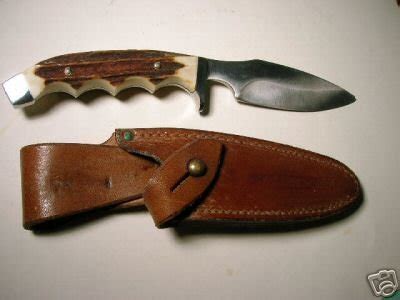 J A HENCKELS FRIODUR 911 stag handle hunting knife | #32899693