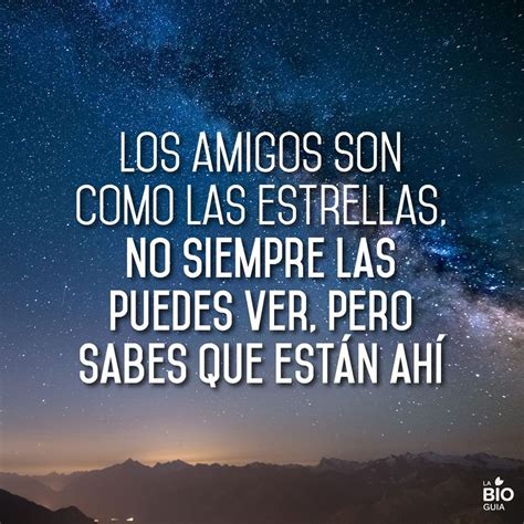 Los Amigos Son Como Las Estrellas BuenosDias FelizJueves Frases De