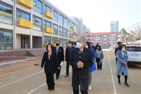 경남교육청 그린스마트미래학교 공사 안전 점검 경남도민일보