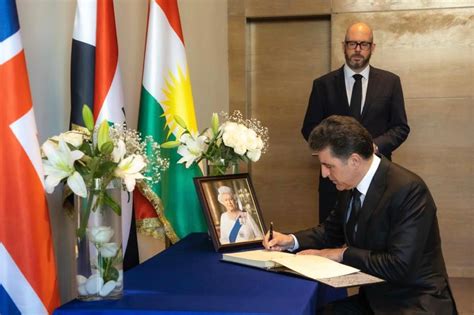 President Nechirvan Barzani offers condolences to the United Kingdom