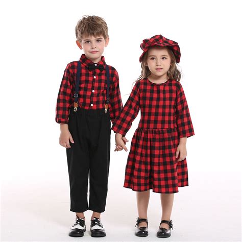 Odeerbi Family Matching Outfits Girls Boys Sling Gentleman Formal Dress ...