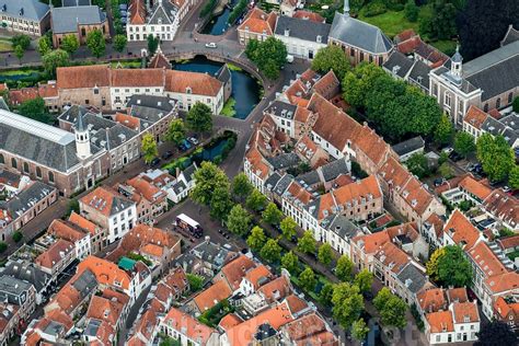 HollandLuchtfoto Amersfoort Luchtfoto Het Hof En De Sint Joriskerk