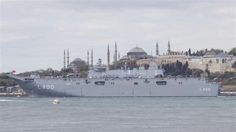 TCG ANADOLU Sarayburnu Ndan Hareket Etti TRT Haber Foto Galeri