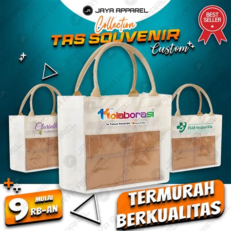 Jual Tas Sovenir Nikah Tas Bridesmaid Tas Hampers Besar Costum Sablon