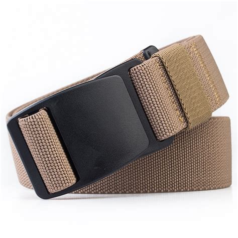 Quality Canvas Elastic Belts Anti Allergy Waistband Without Metal Nylon