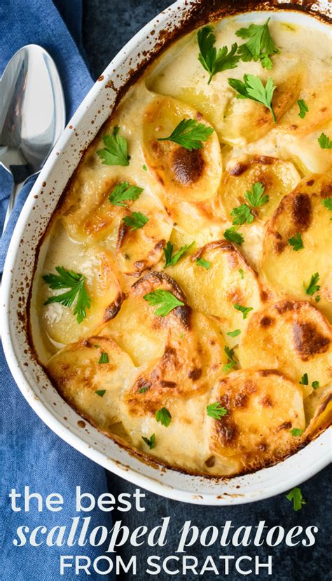 Simple Scalloped Potatoes No Cheese Foodrecipestory