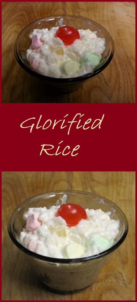 Glorified Rice Recipe Glorified Rice Recipe Cooked Rice Recipes