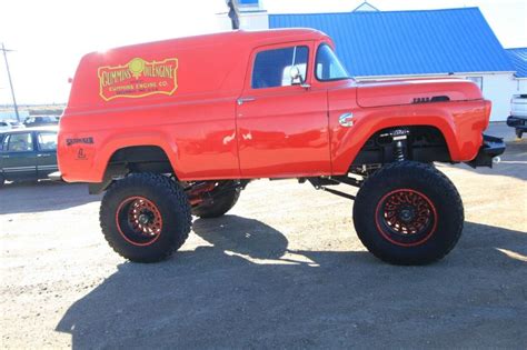 1957 Ford 4x4 Panel Truck Sema Build Cummins 24 Valve