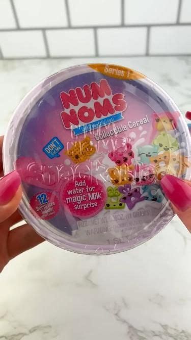 Num Noms Snackables Magic Cereal Satisfying Video ASMR Shorts Asmr