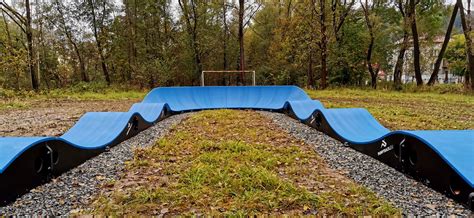 Pumptrack Ujsoły Pumptracki modułowe i kompozytowe projektowanie i