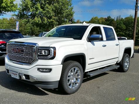 2017 White Frost Tricoat Gmc Sierra 1500 Denali Crew Cab 4wd 116249856