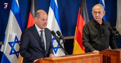 Olaf Scholz in Israel Der israelische Staat braucht Verbündete