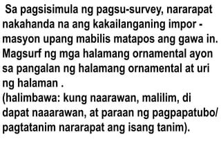 Grade E P P Quarter Week Agriculture Aralin Pagsasagawa Ng