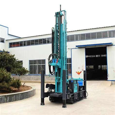 260m Hydraulic Crawler Rotary Blasting Mounted Borehole Water Well