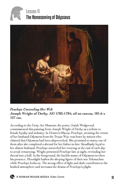 Penelope – Weaver of Remembrance & Life – Roman Roads Press