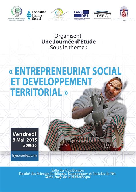 Journée d'étude sur l'entrepreneuriat social et le développement territorial - mai 2015 - Centre
