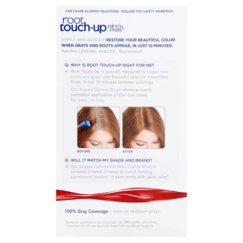 Clairol Nice N Easy Root Touch Up Permanent Hair Color 6a Light Ash