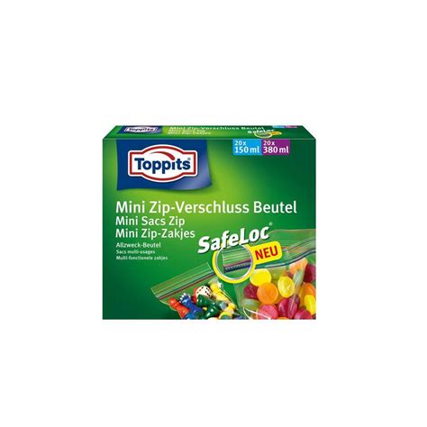 Toppits Mini Zip Verschluss Beutel X Ml Kaufland De