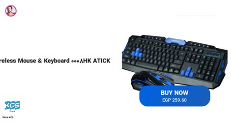 Kcs Store Atick Hk8000 Keyboard And Mouse Wireless Gaming Pro