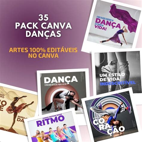 Pack Artes Canva Dan As Feed Instagram E Facebook