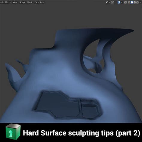 Hard Surface Sculpting Tips Part Masking And Mesh Filter Blender