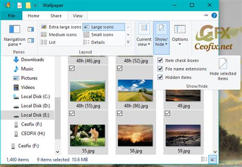 Use Check Boxes To Select Files In Windows 10