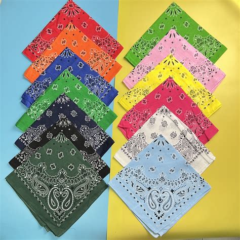 1 Piece Scarf Bandana Handkerchief Panyo For Men And Women Shopee