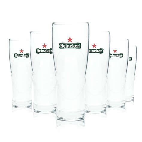 X Heineken Bier Glas L Becher Pokal Gl Ser Gastro Bar