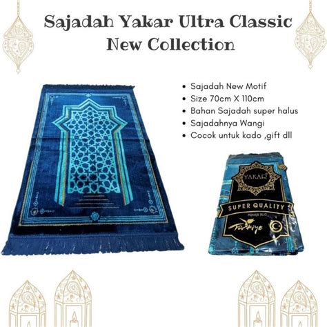 Jual Sajadah Turki Yakar Karpet Wangi Tebal Original Shopee Indonesia